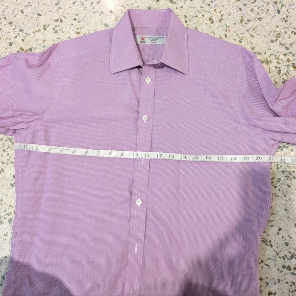 Turnbull & Asser Checkered Dress Shirt - Picture 4 of 6